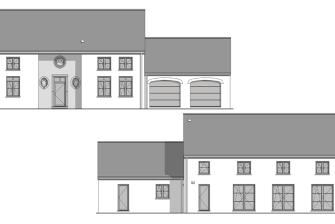 Maison d'inspiration Écostyle 18 plans des façades