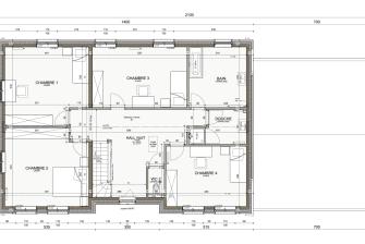 Maison d'inspiration Écostyle 18 plans de l'étage