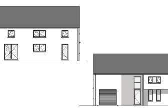 Maison d'inspiration Écostyle 19 plans des façades