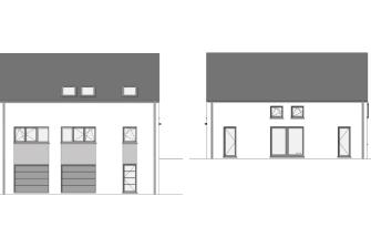 Maison d'inspiration Écostyle 21 plans des façades