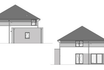 Maison d'inspiration Écostyle 22 plans des pignons