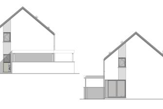 Maison d'inspiration Écostyle 25 plans des pignons