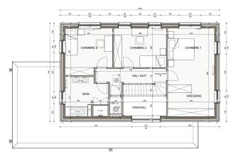 Maison d'inspiration Écostyle 27 plans de l'étage