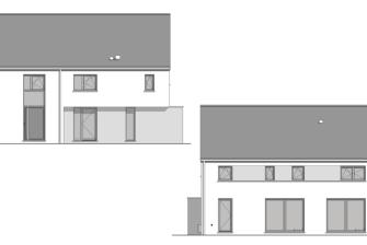 Maison d'inspiration Écostyle 28 plans des façades