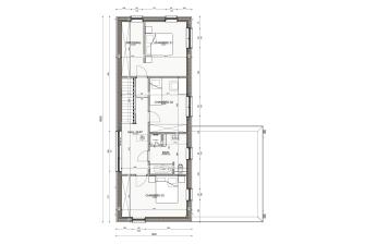 Maison d'inspiration Écostyle 29 plans de l'étage