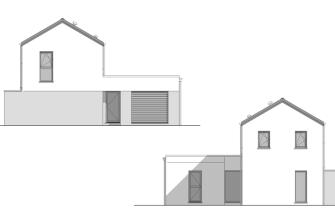 Maison d'inspiration Écostyle 29 plans des pignons