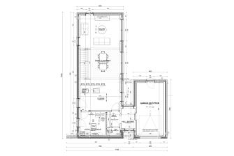 Maison d'inspiration Écostyle 29 plans du rez-de-chaussée