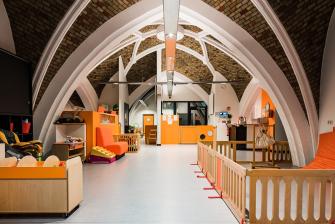 Transformation de l'église de Bertrix en crèche