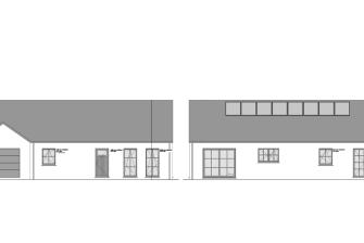 Maison d'inspiration Ancrage plans des façades