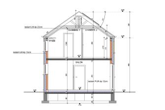 Maison d'inspiration Confort Plans en coupe