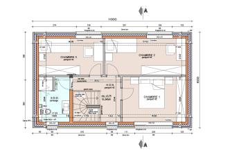 Maison d'inspiration Confort Plans de l'étage