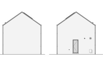Maison d'inspiration Confort Plans des pignons