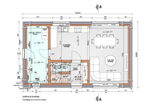 Maison d'inspiration Confort Plans du rez-de-chaussée