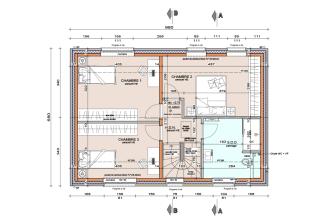 Maison d'inspiration Ancrage Plans de l'étage