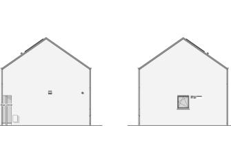Maison d'inspiration Ancrage Plans des pignons