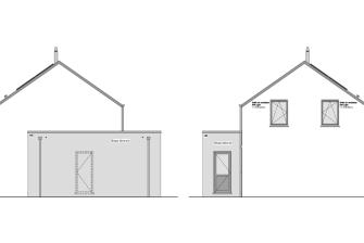 Maison d'inspiration Ancrage Plans des pignons