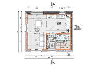 Maison d'inspiration Smart Plans du rez-de-chaussée
