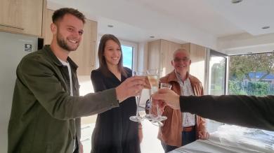 La seule chose qu’ils savaient, c’est qu’ils voulaient construire leur maison !