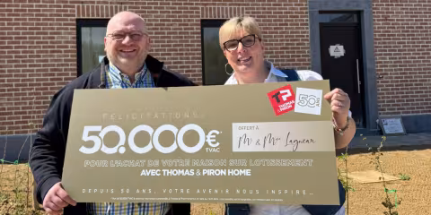 50 ans de Thomas et Piron: Magali et Christophe ont remporté 50.000€