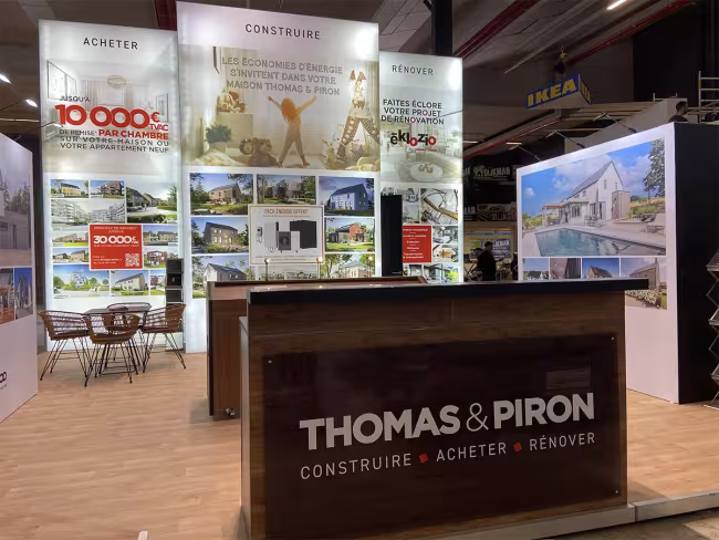 Thomas & Piron au Salon Batireno : Construisons ensemble votre futur chez-vous !