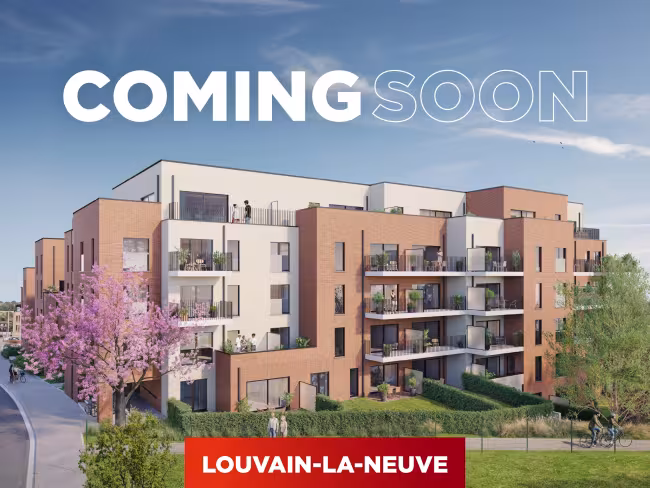 À venir : Flow, nouveau projet résidentiel à Louvain-la-Neuve